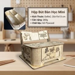 Hộp Bút Bàn Học Mini